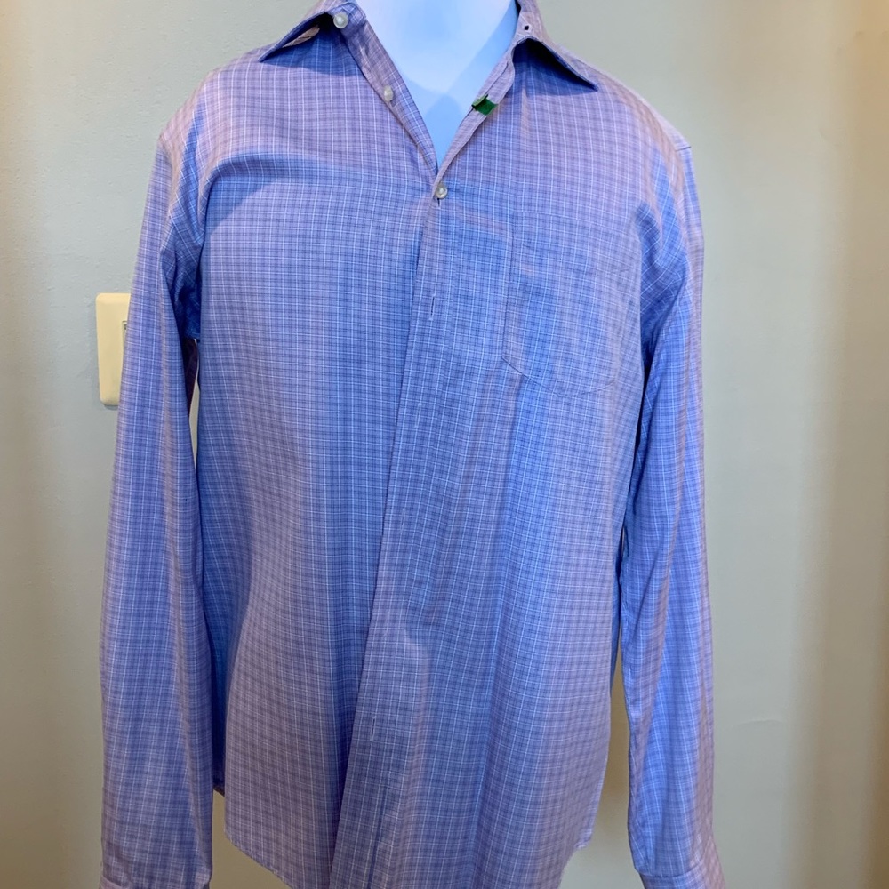 Thomas Pink Dress Shirt 16.5